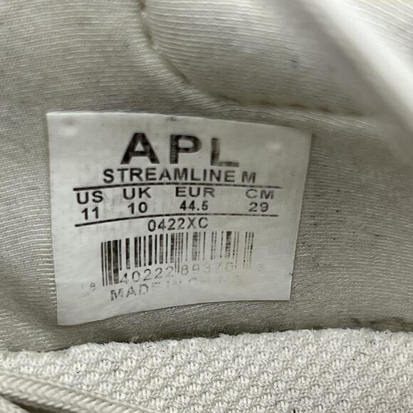 APL Athletic Propulsion Labs Streamline Running Shoes Men Size 11 White Sneakers - Picture 8 of 10